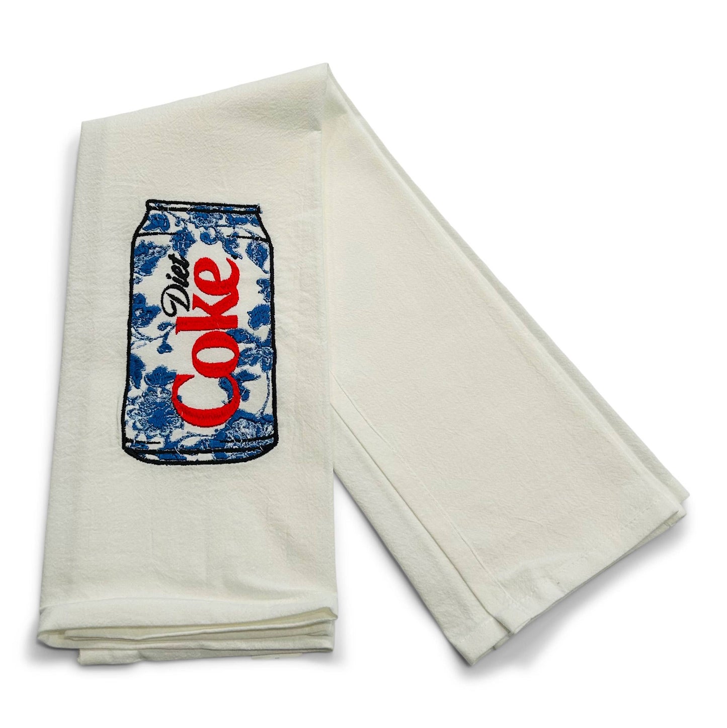 Chinoiserie Diet Coke Towel