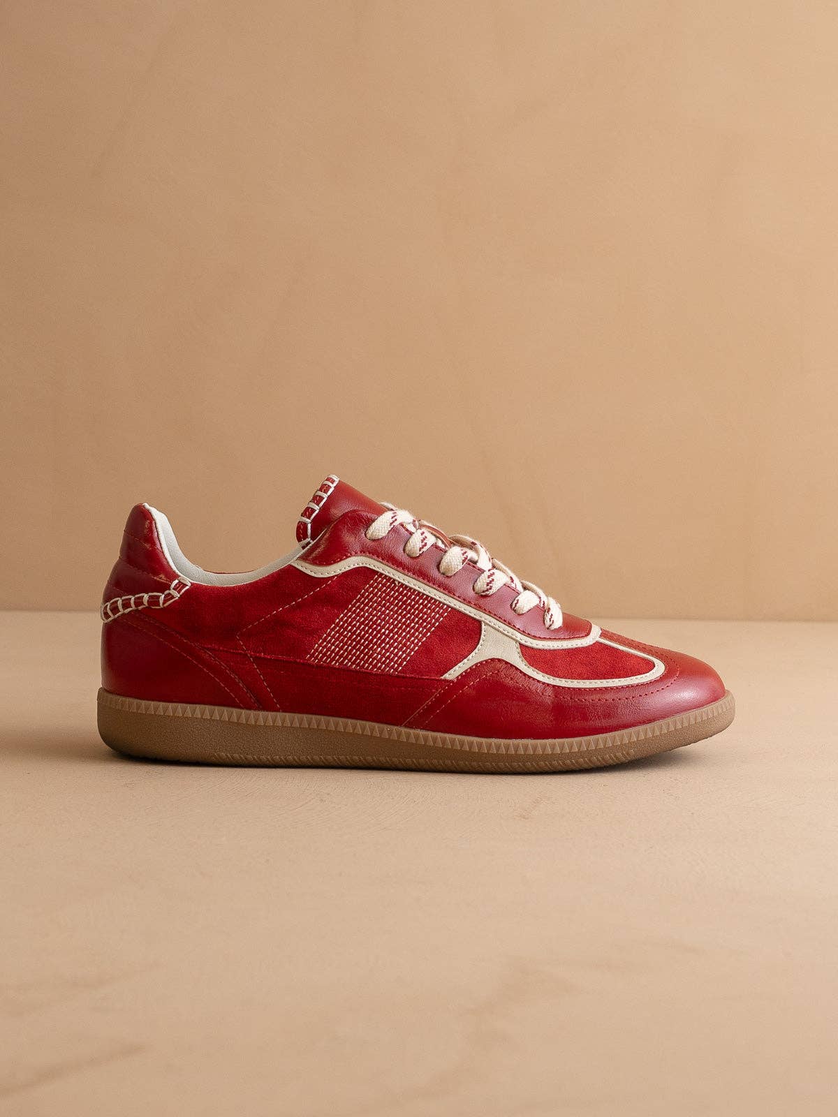 The Dalia Cherry Sneaker