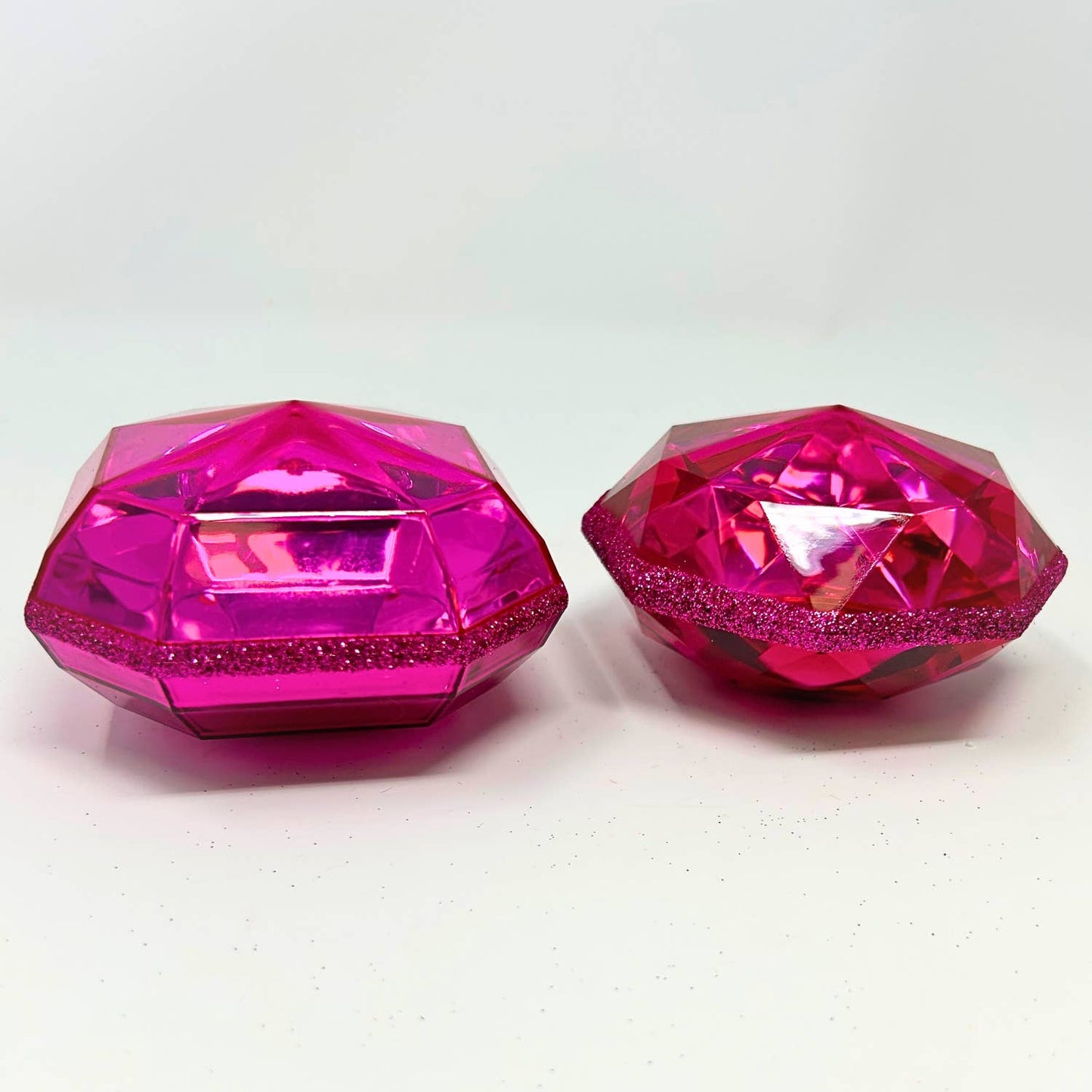 Pink Gem Ornament 4"