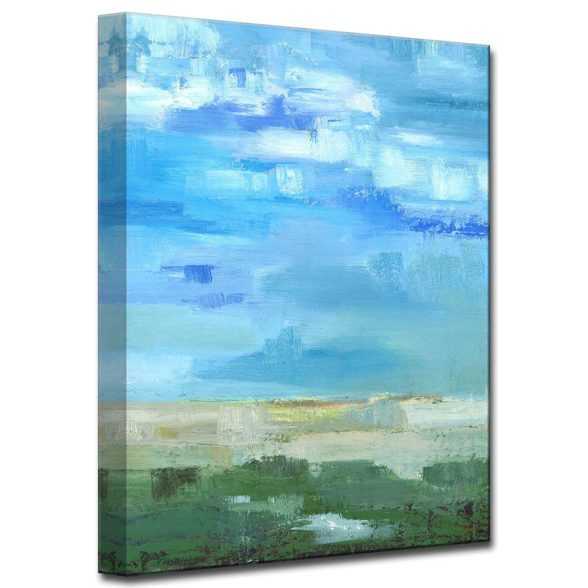 Abstract Landscape Canvas: 40x 30"