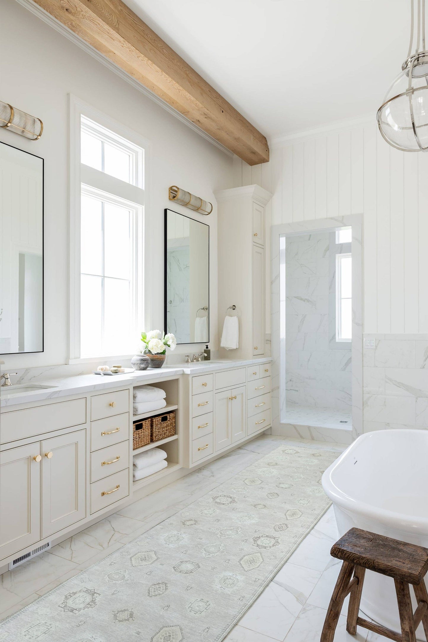 Amery Beige & Blush Rug: 2'5x9'8 ft 75x300cm