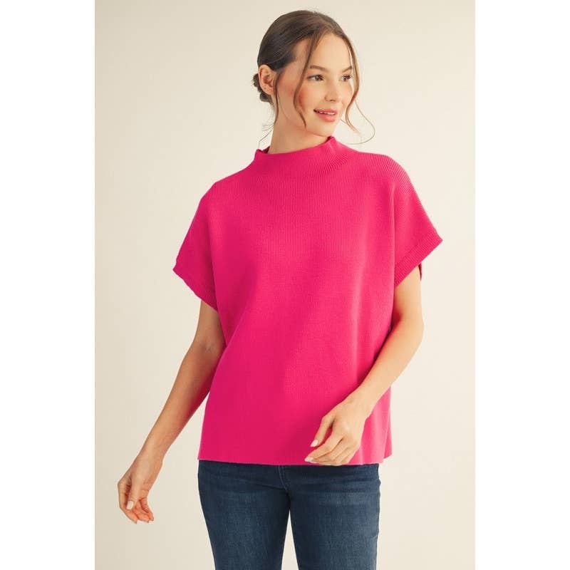 HOT PINK SWEATER