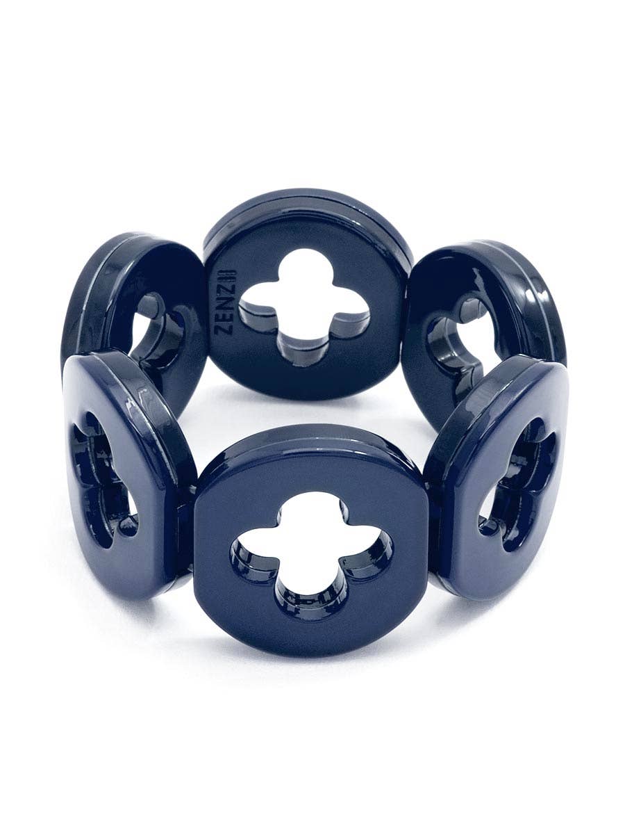 Resin Clover Bracelet: L.BLU