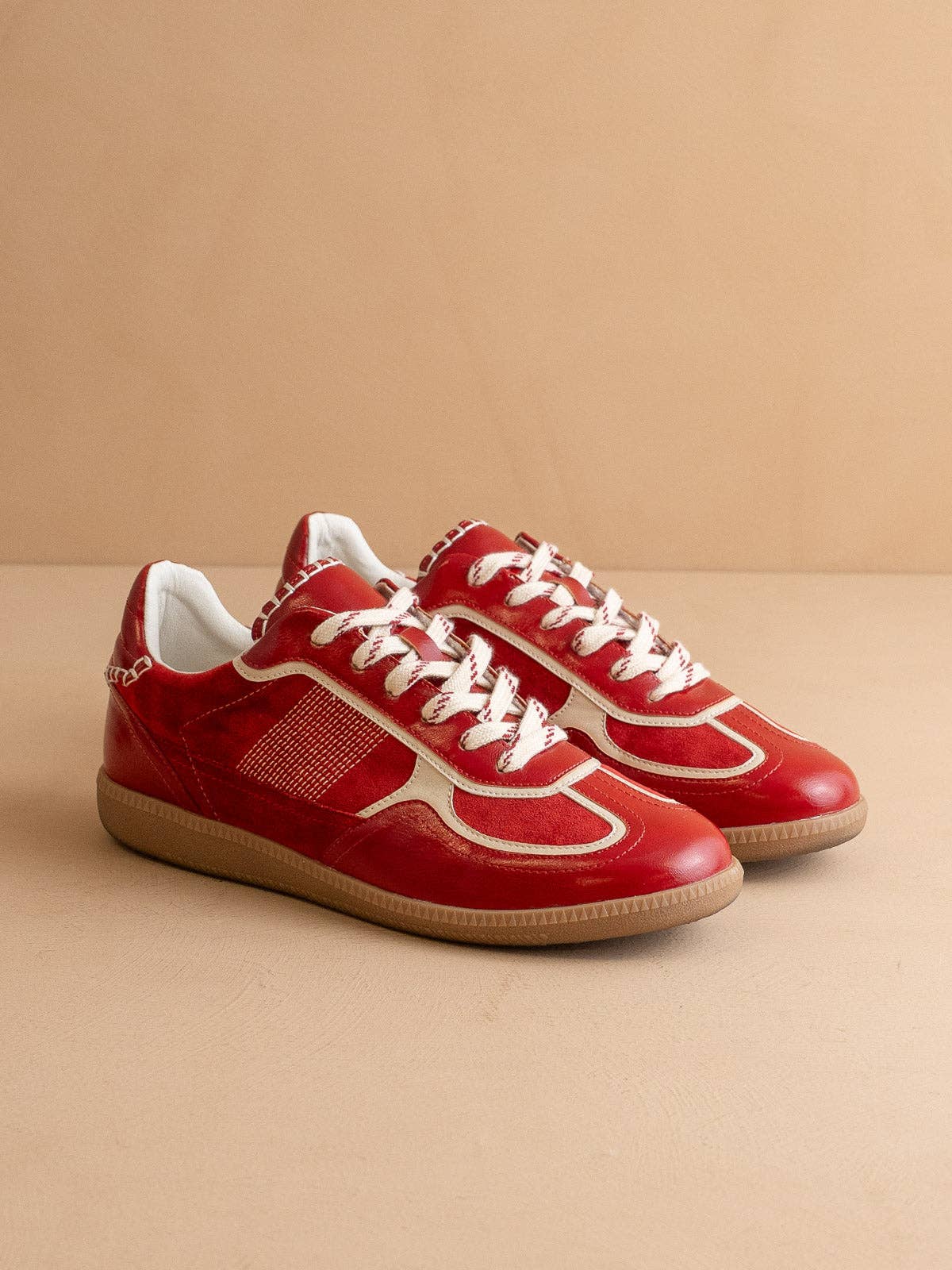 The Dalia Cherry Sneaker