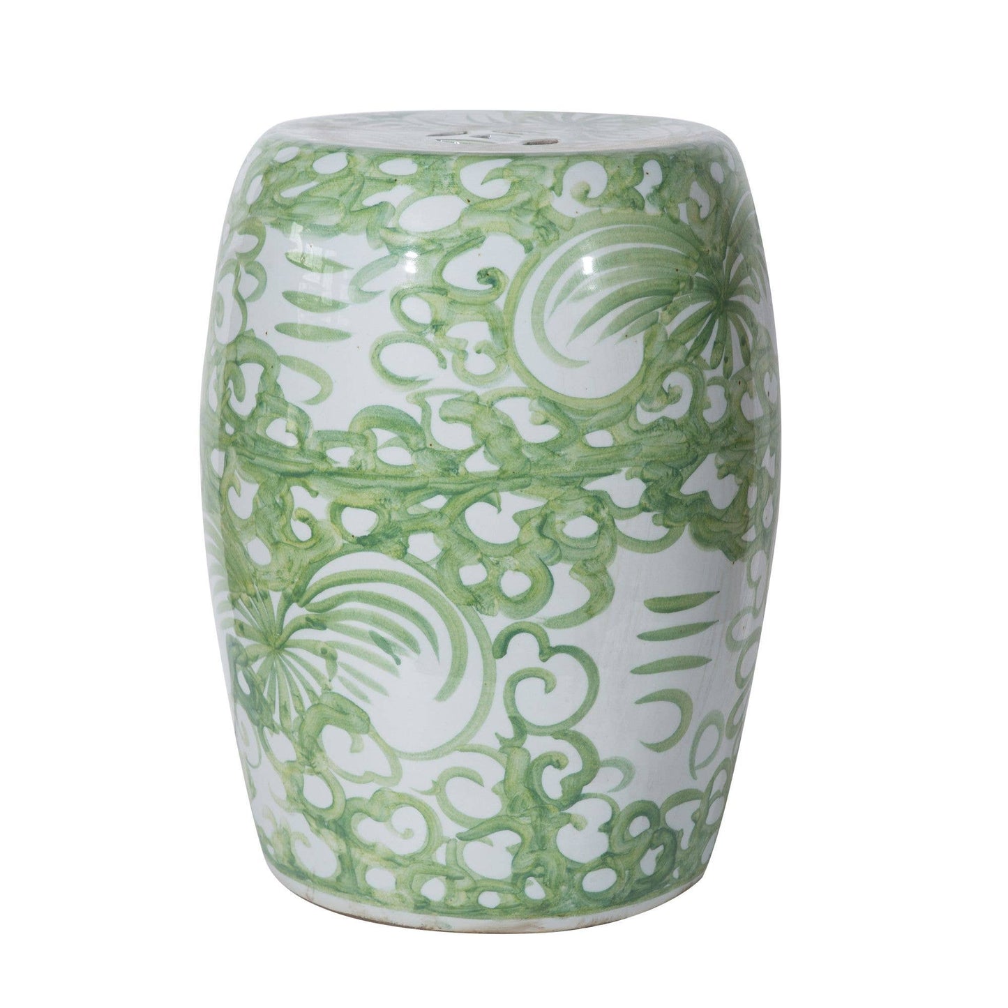 Moss Green Garden Stool