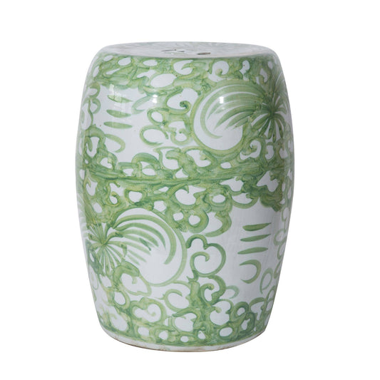 Moss Green Garden Stool