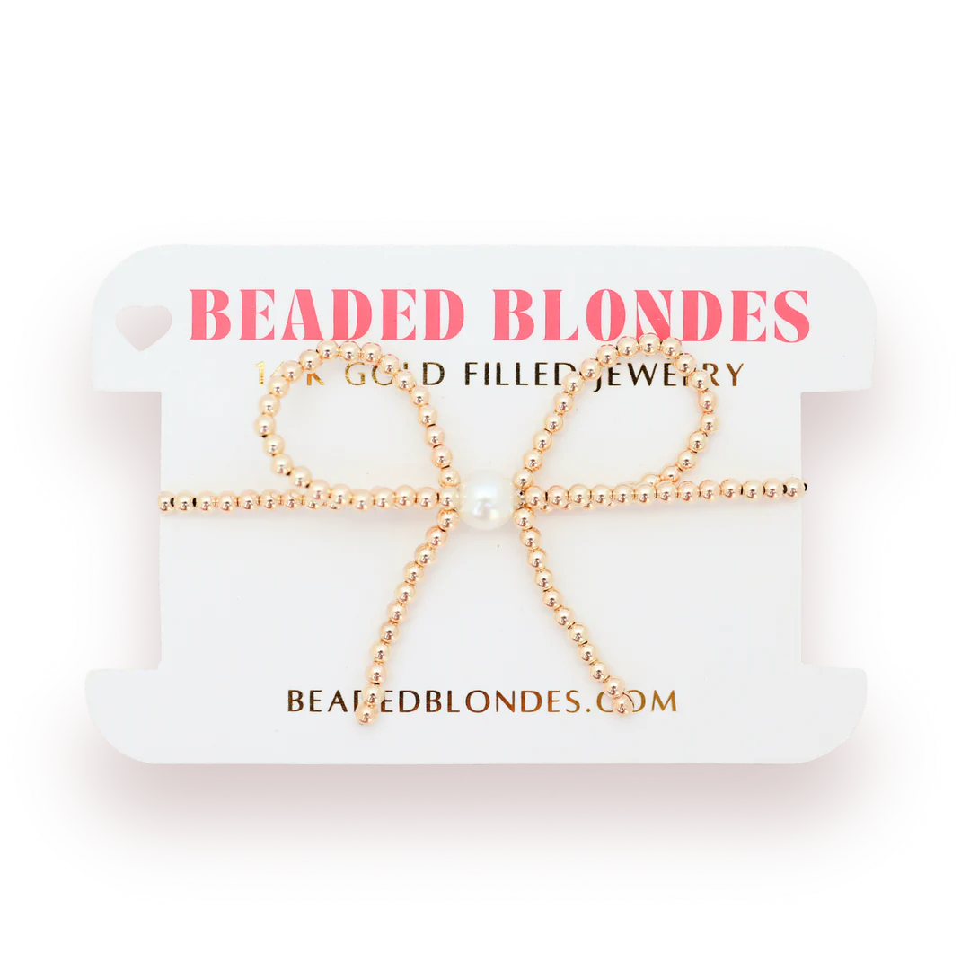 Gold Bow Bracelet