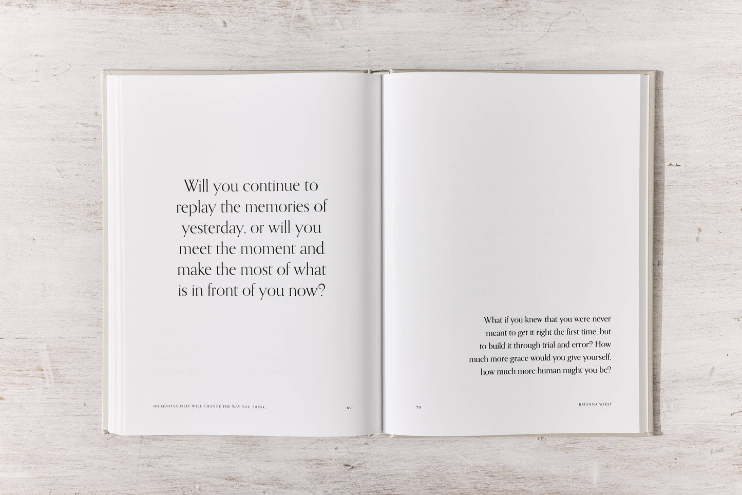 101 Quotes - Table Book