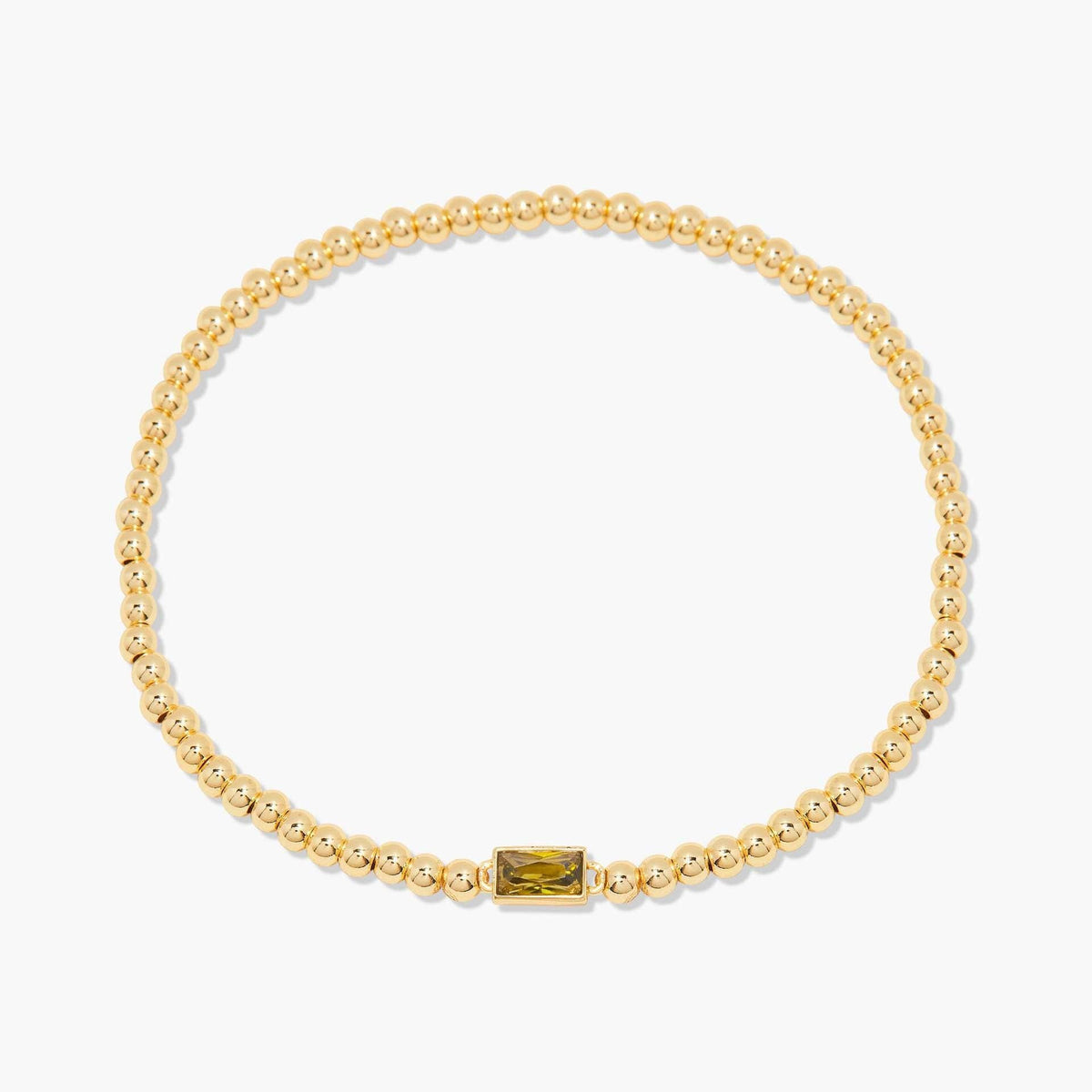 Gold Beaded Bracelet