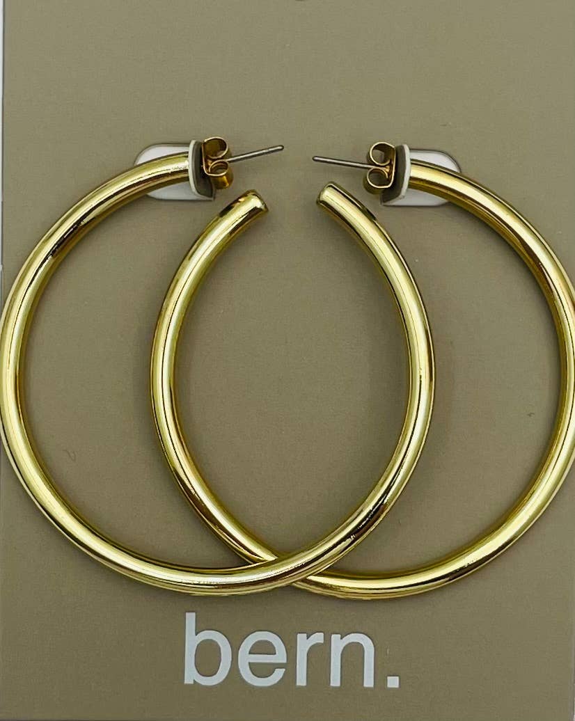 Gold Classic Hoop
