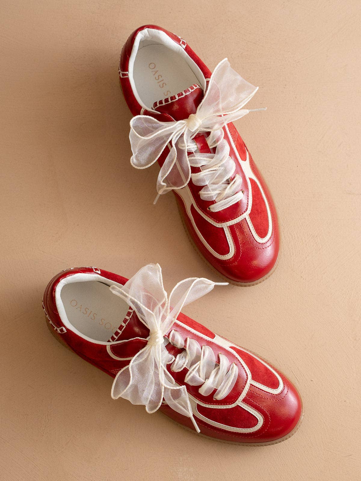 The Dalia Cherry Sneaker