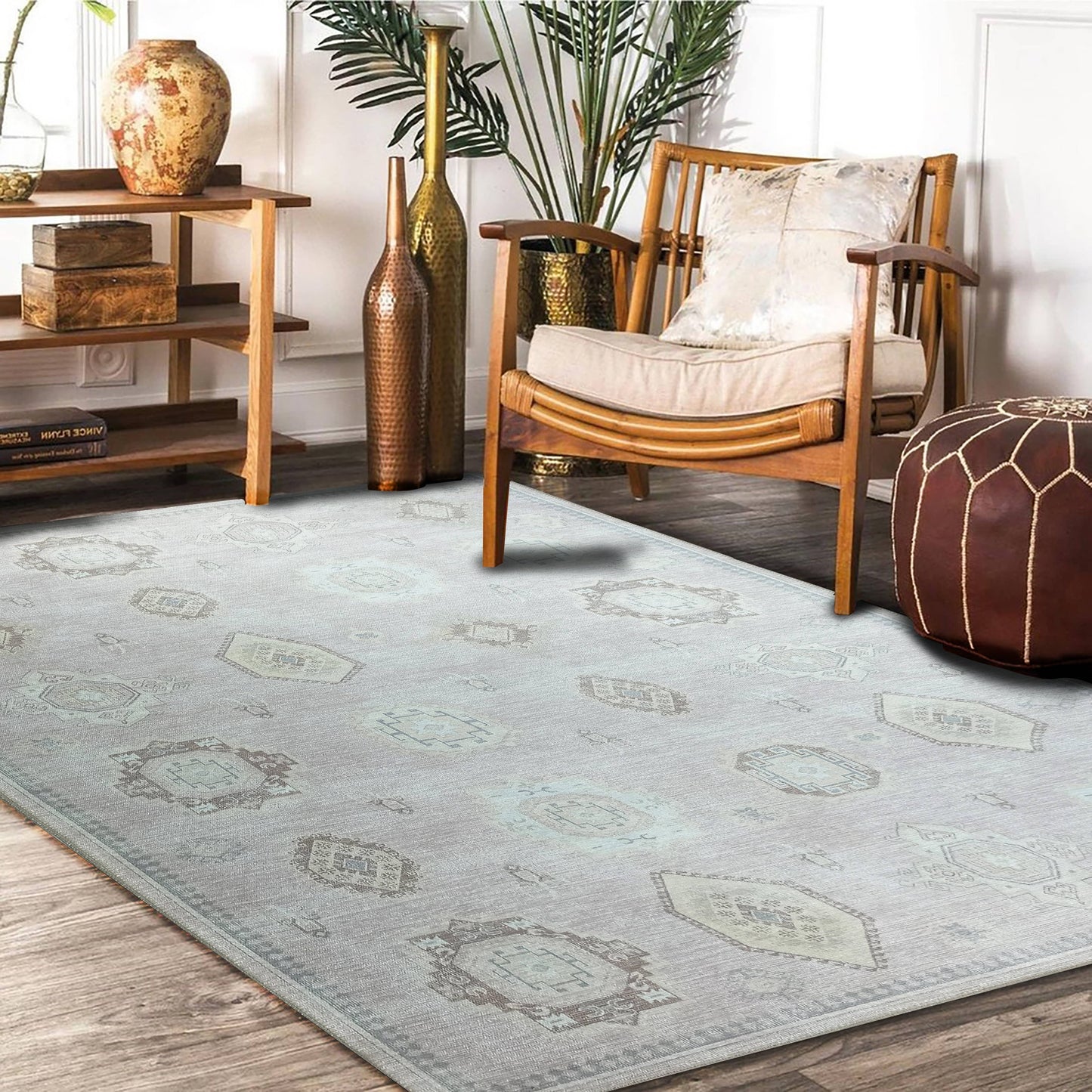 Amery Beige & Blush Rug: 2'5x9'8 ft 75x300cm