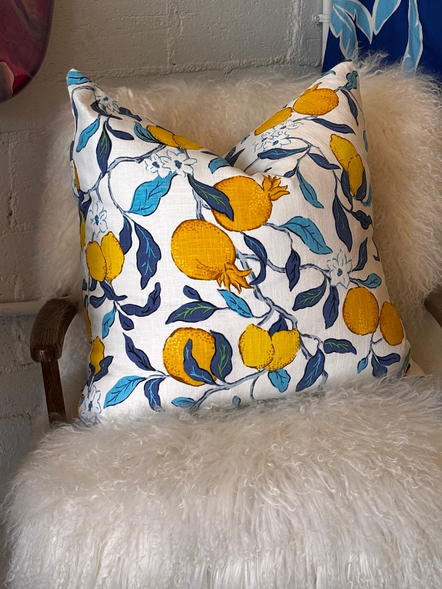 Lemon Tree Pillow
