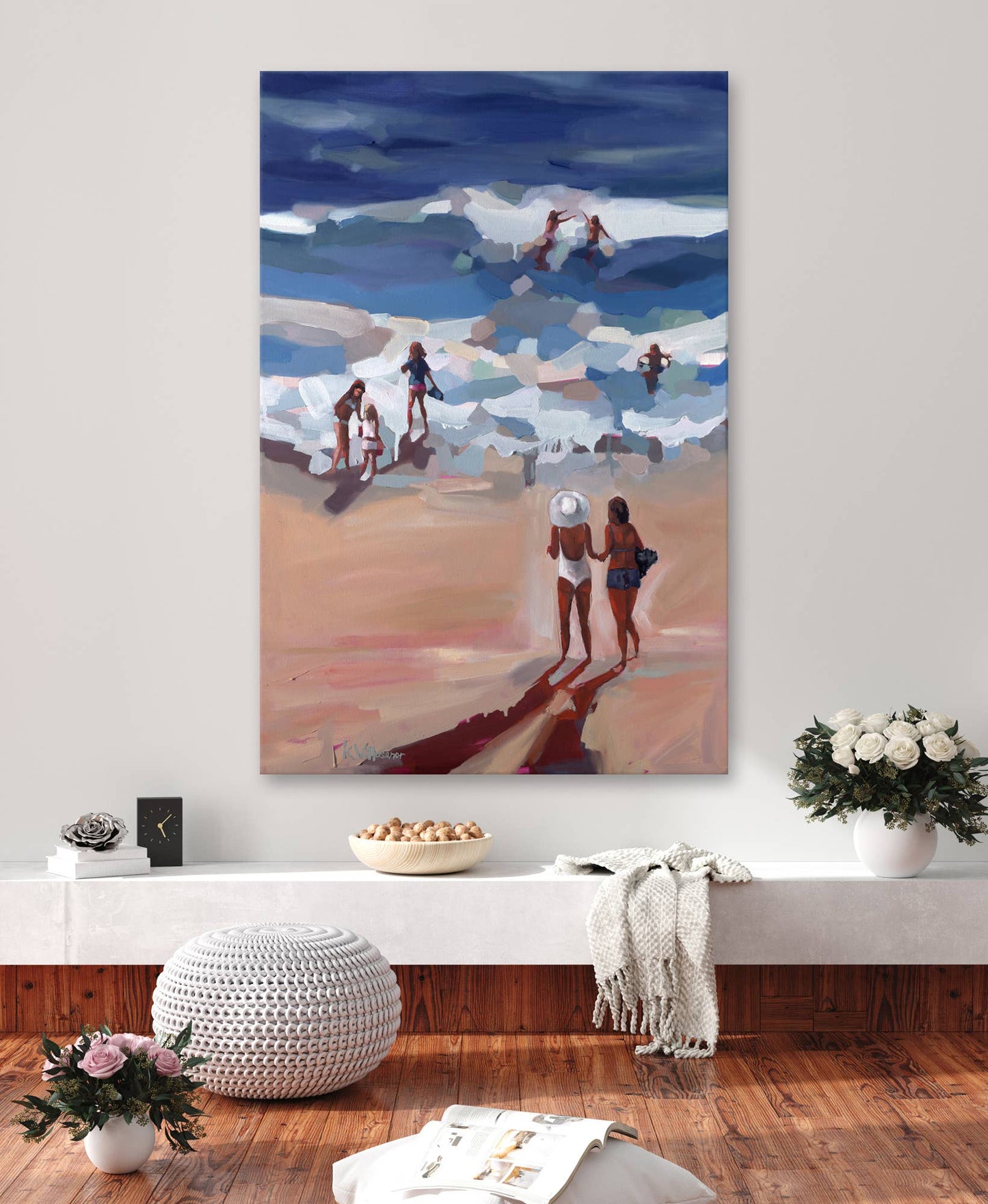 Feels Like Summer - 48" H x 32" W
