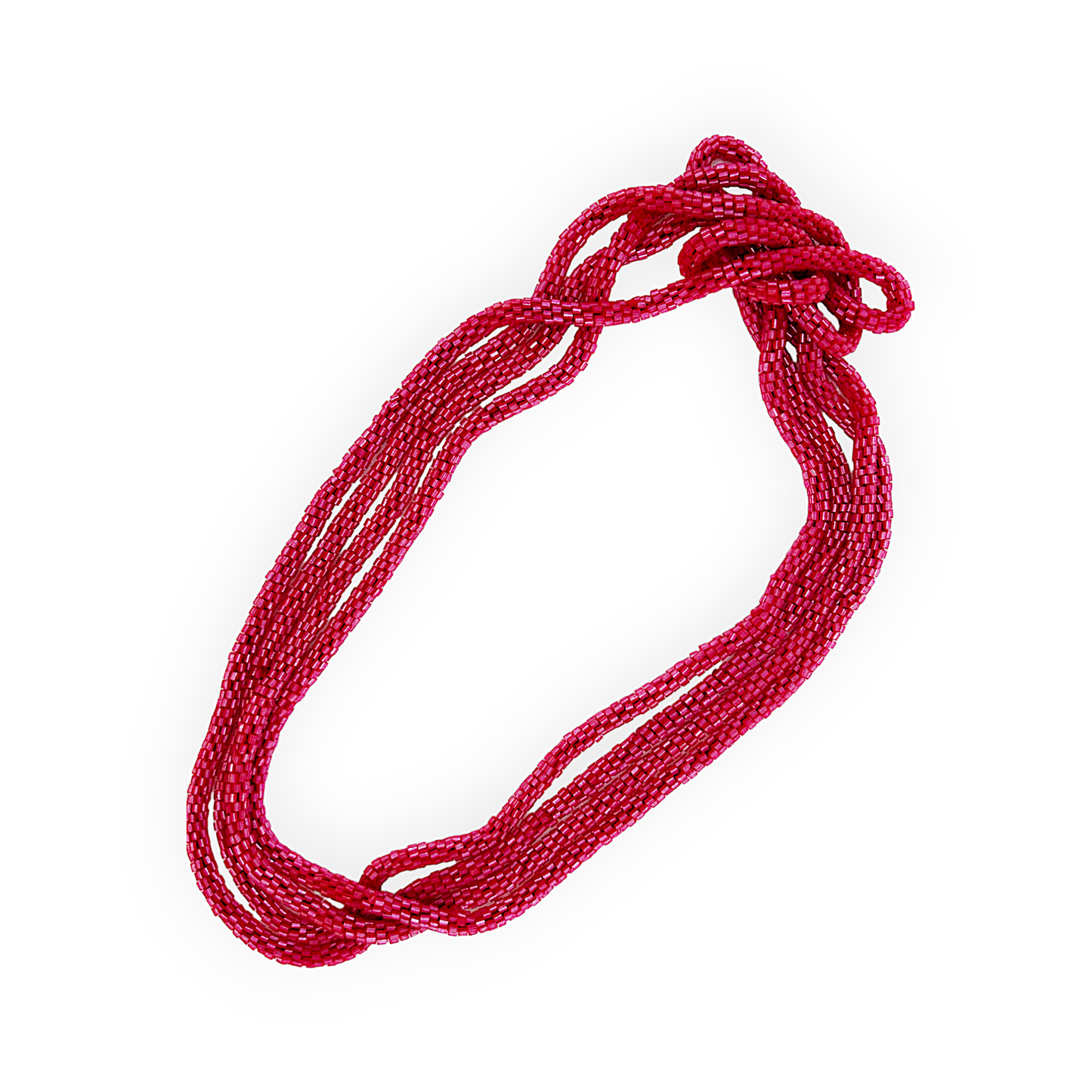 Fuchsia Multi-Layer Wrap Necklace