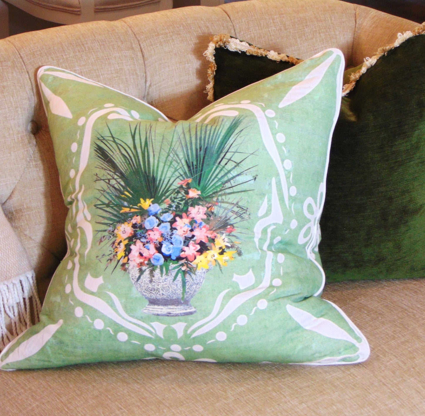 Charleston Bouquet Pillow