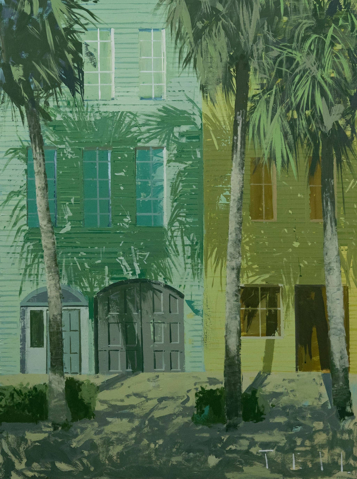 *NEW* Lime and Lemon Shadows Print, 18"x 24"