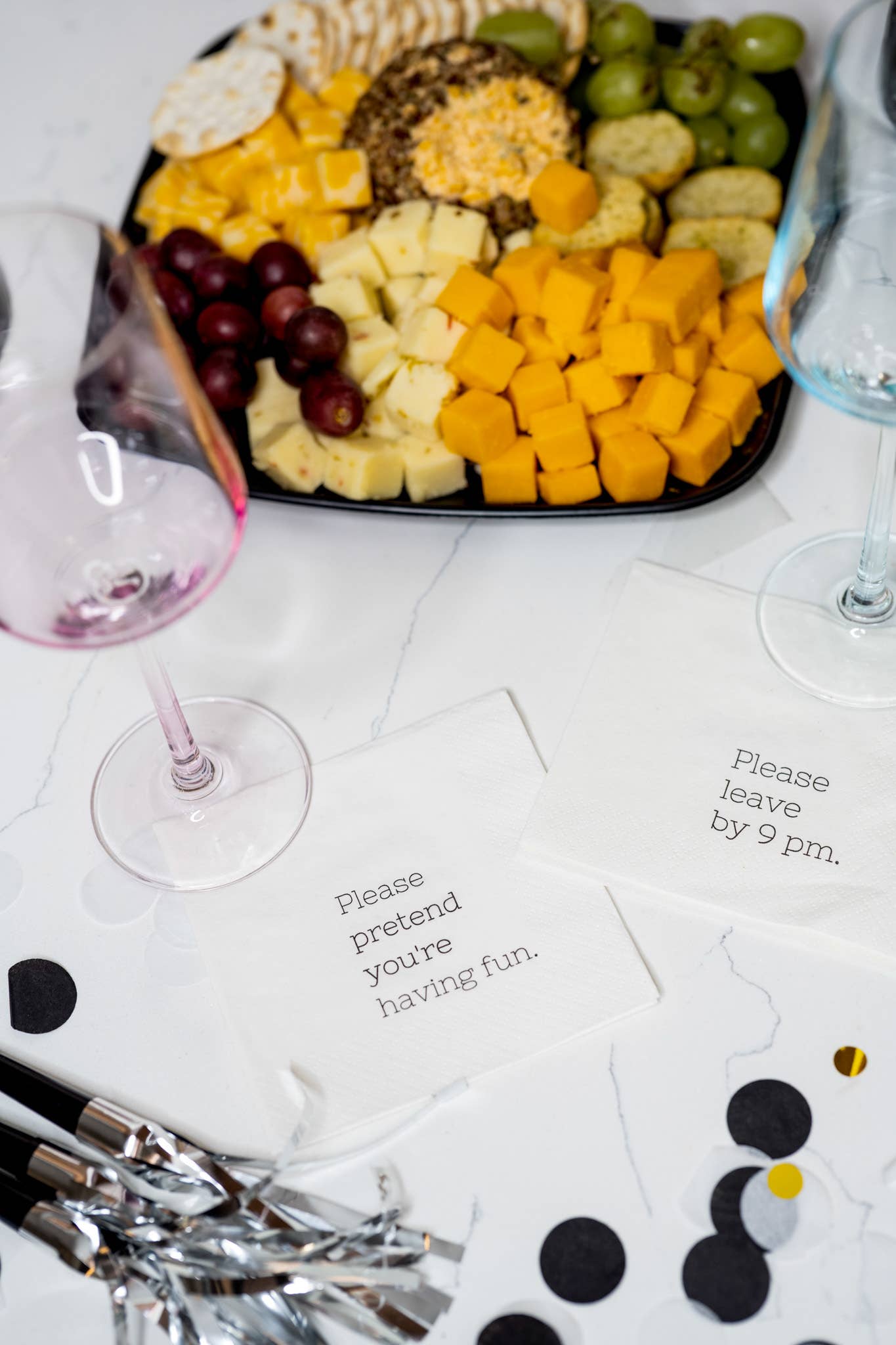 Please Pretend You're Having Fun - Cocktail Napkins