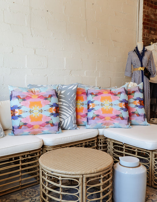 Abstract Outdoor Pillow