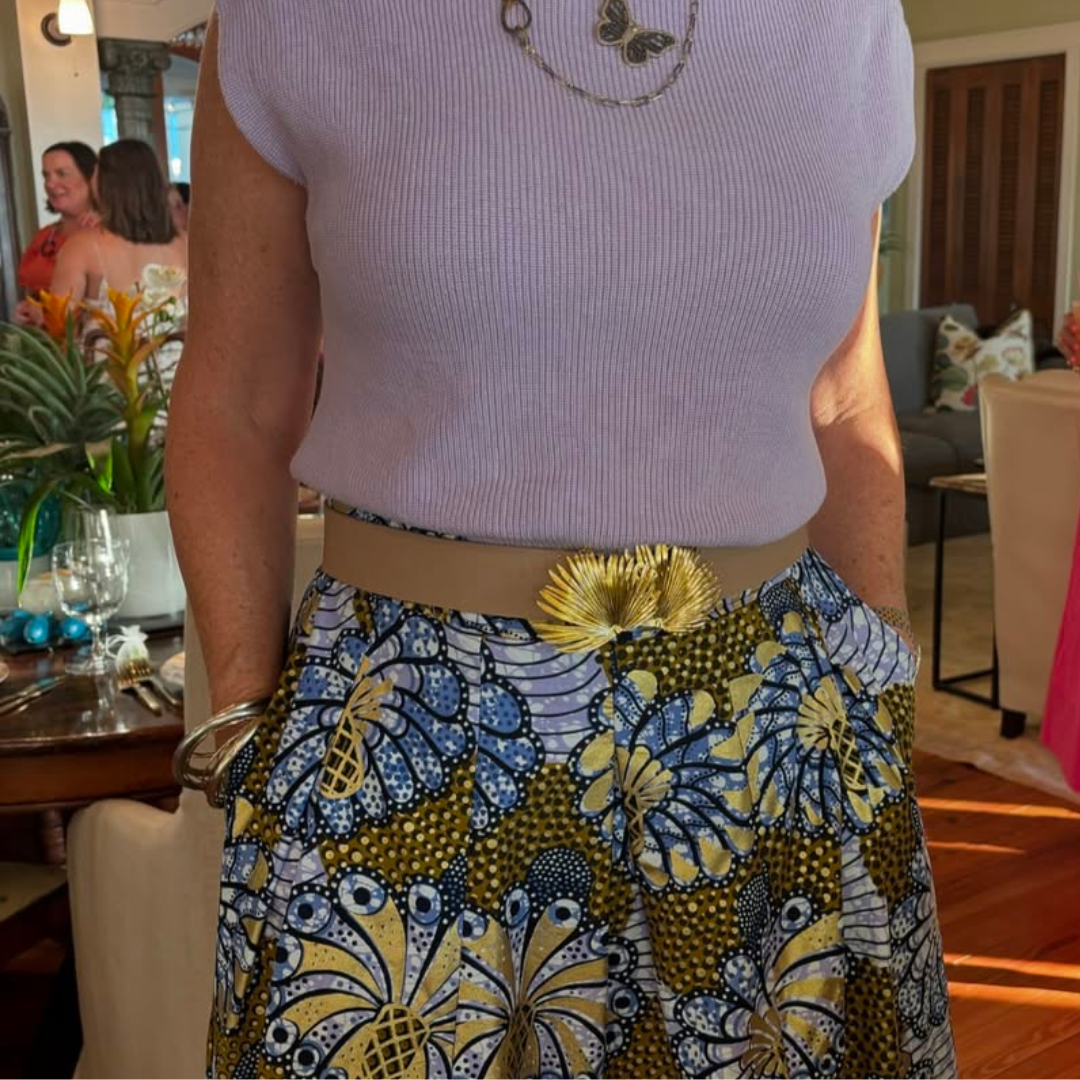 Tan Genuine Leather Stretch Belt Band – Flexible & Versatile: 1