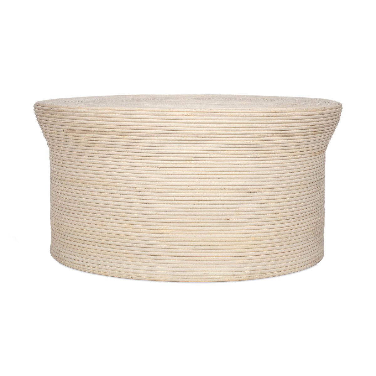 Rattan Flared Top Coffee Table