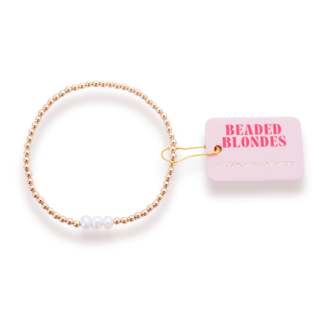 Harper Pearl Beaded Bracelet