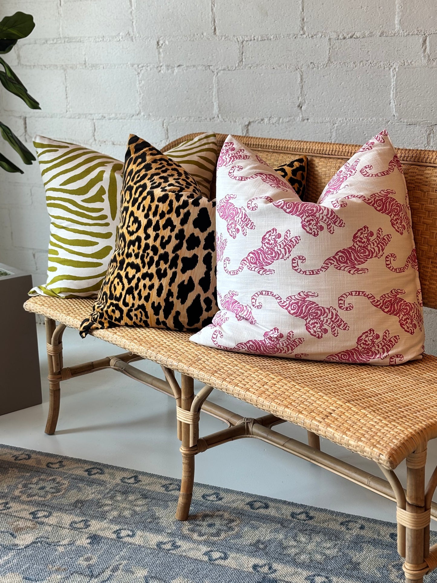 Pink Tiger Pillow