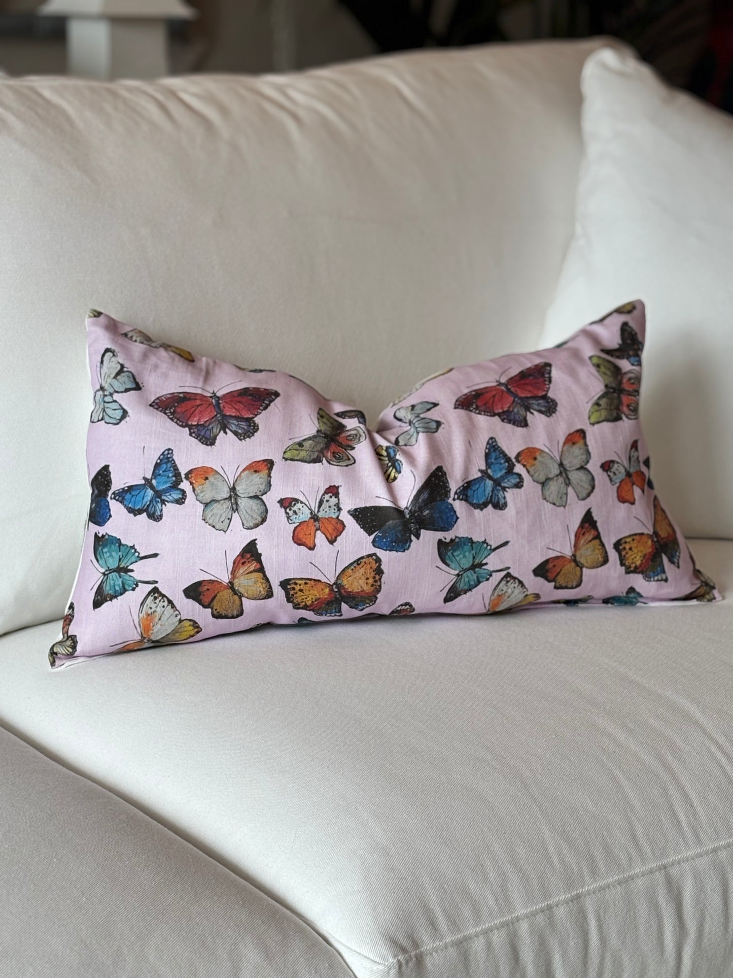 Butterfly Lumbar Pillow