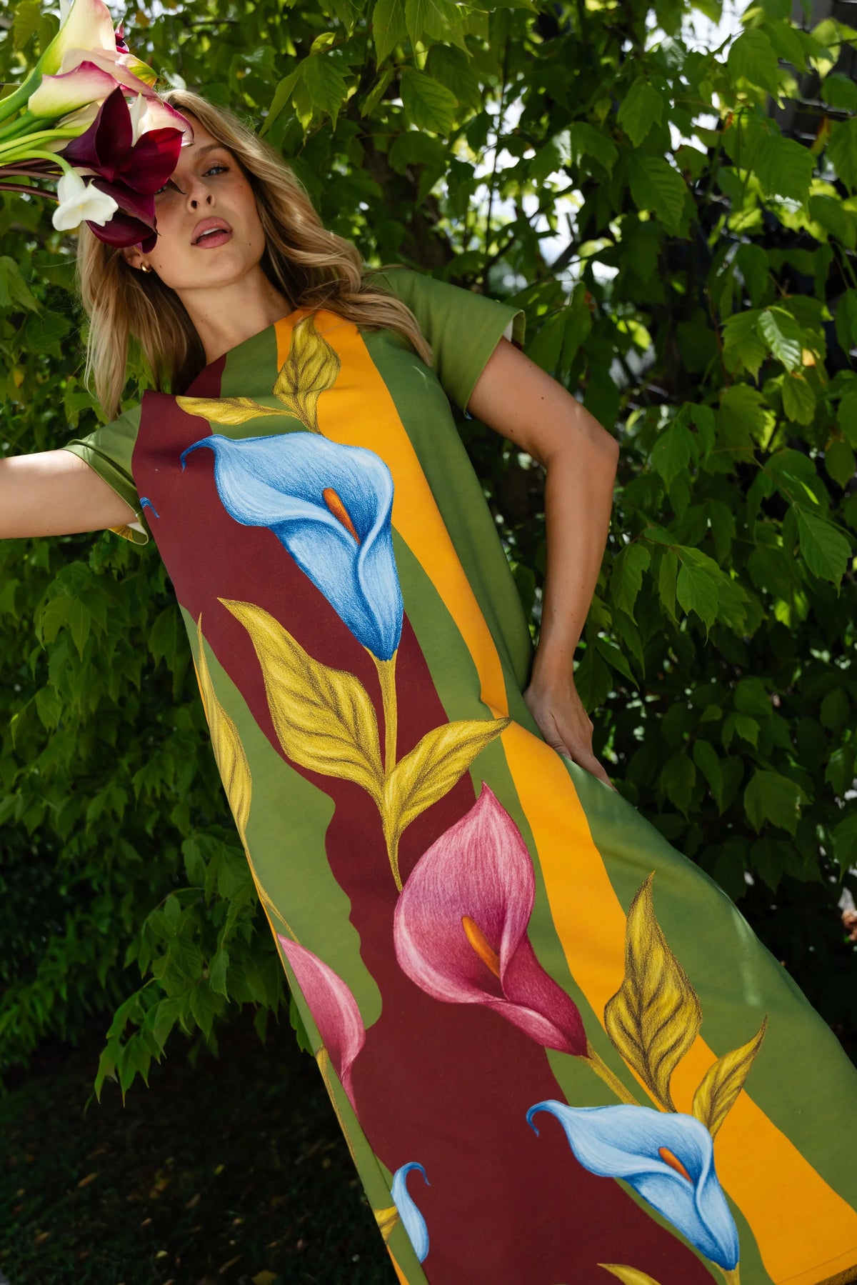 ELLIOT DRESS - CALLA LILY