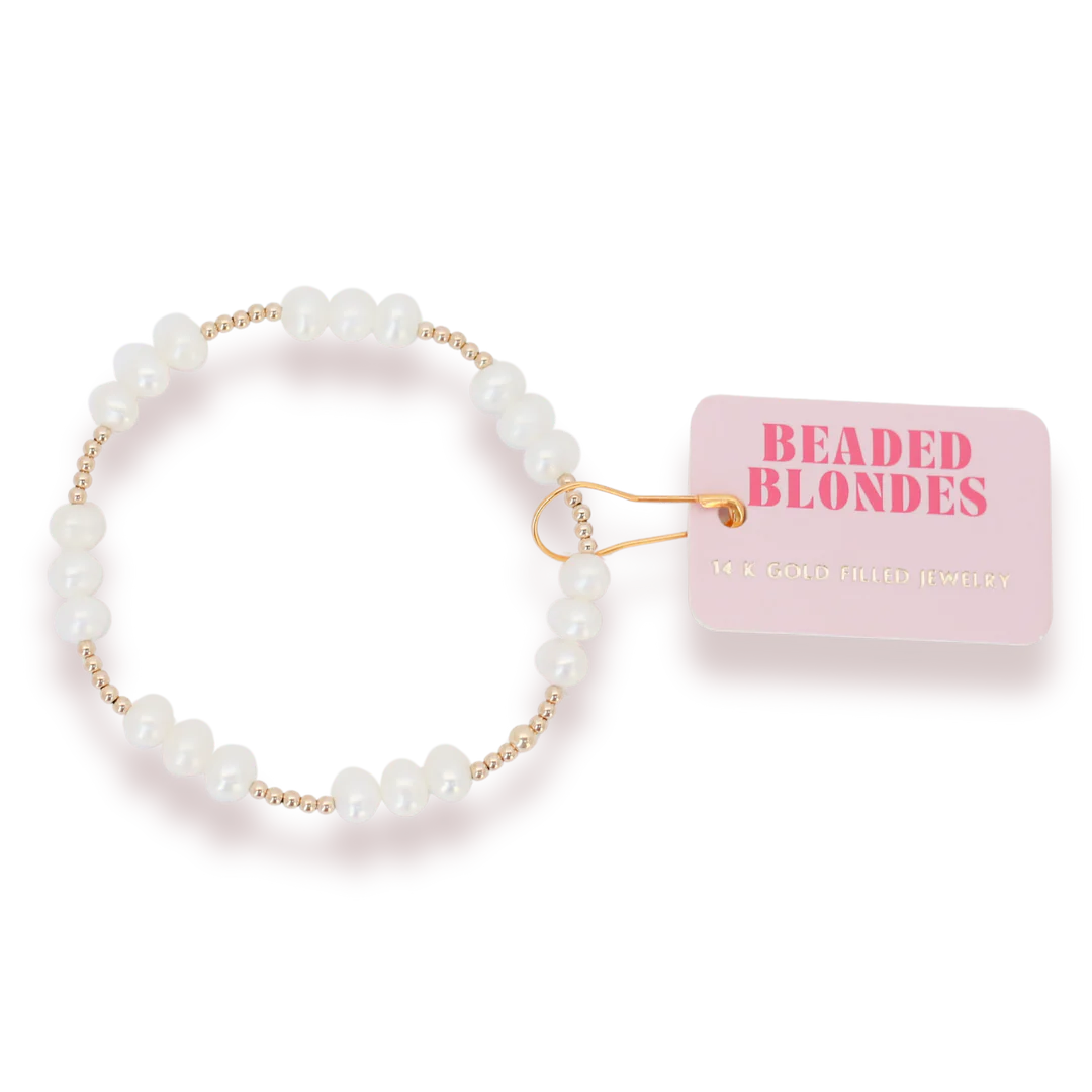 ily Coastal Pearl Beaded Bracelet