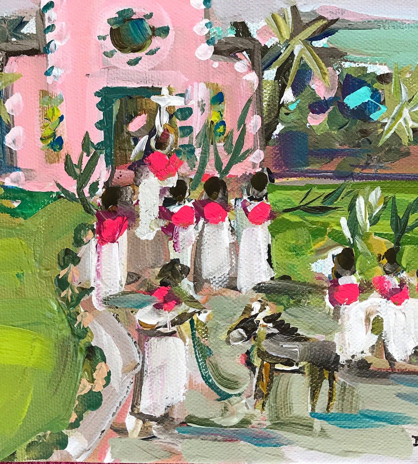 Framed "Palm Sunday" Print