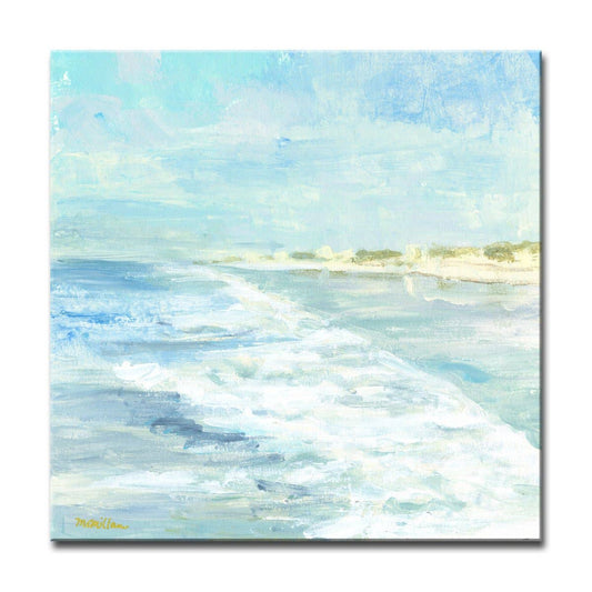 White Water Canvas: 40x40"