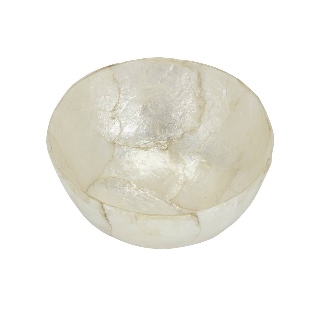 Ivory Capiz Dipping Bowl