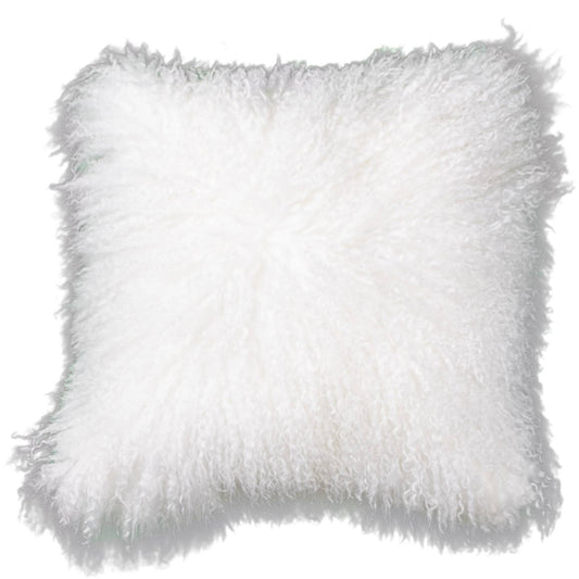 Sheepskin Pillow: White