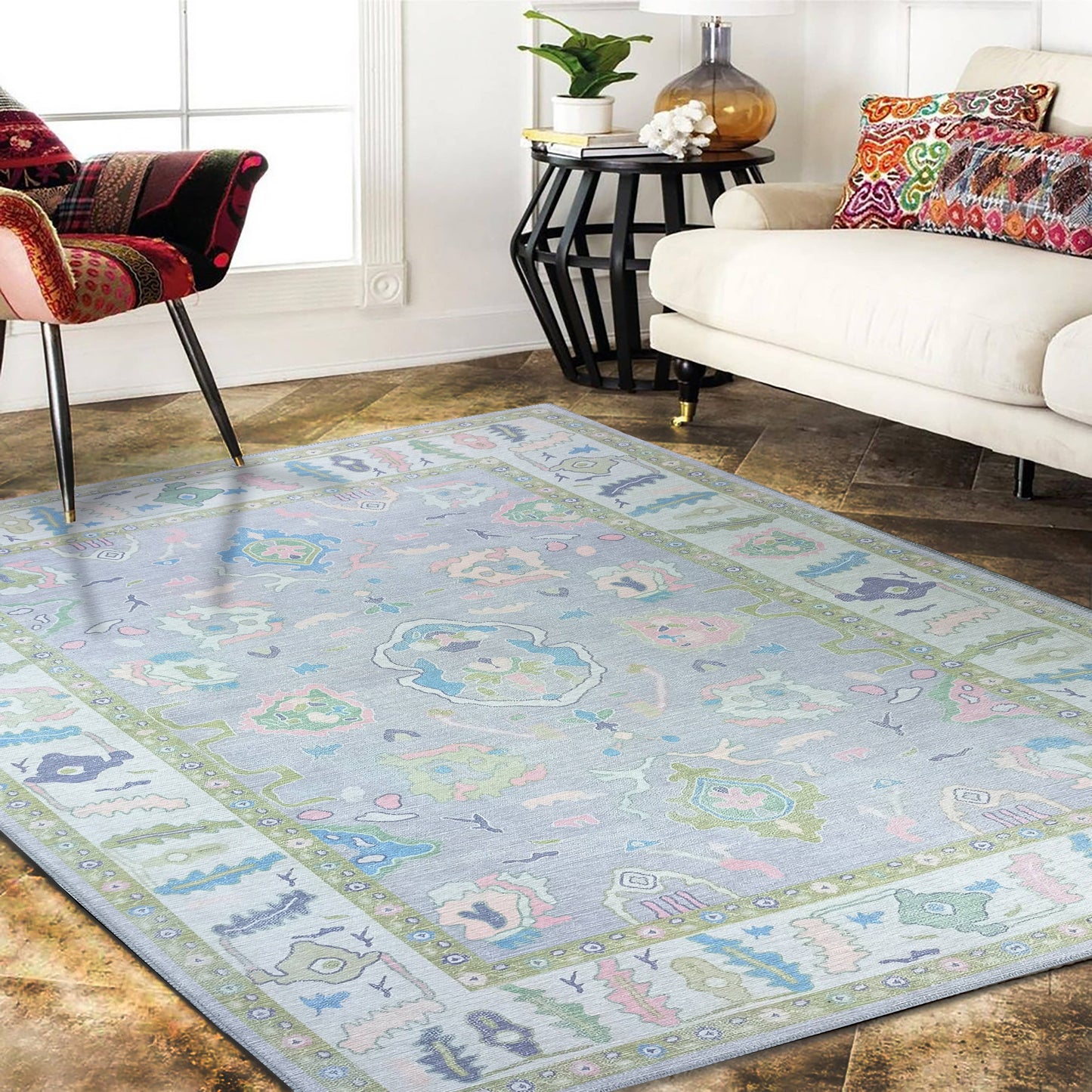 Aviana Pastel Rug 8x10’