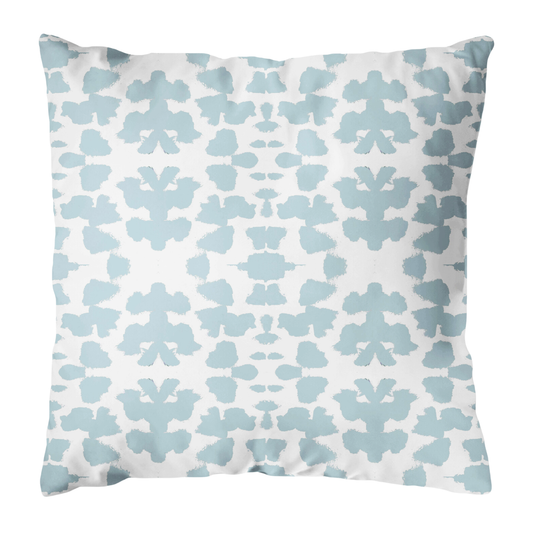 Chintz Mist Outdoor Pillow: 22x 22"