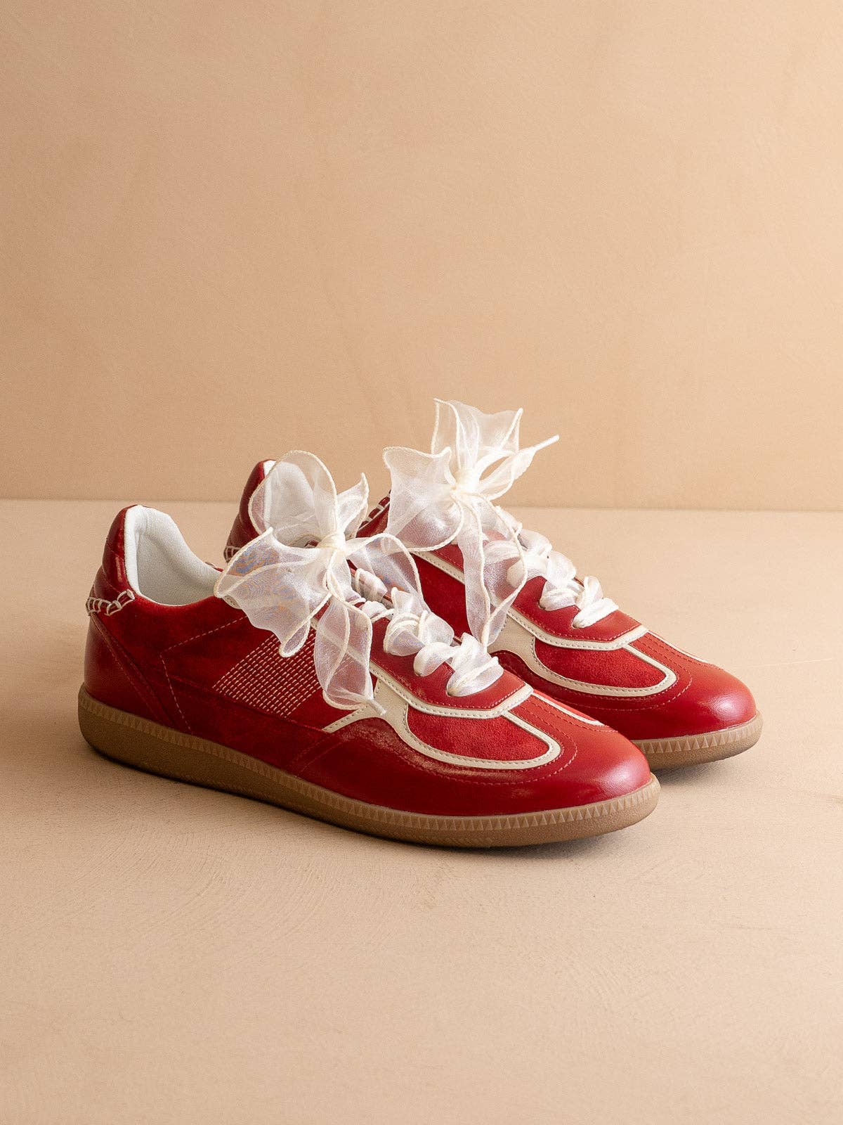 The Dalia Cherry Sneaker