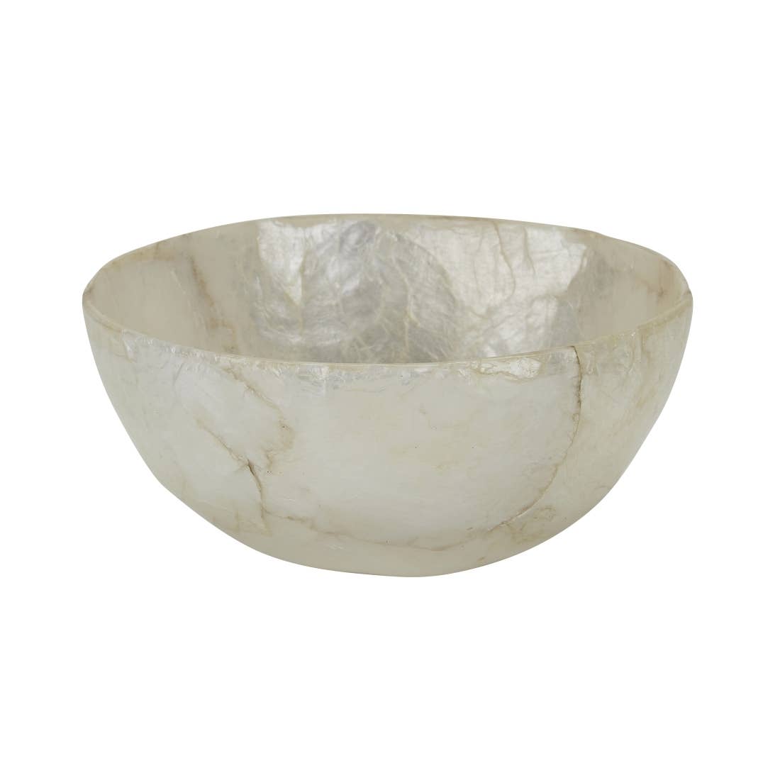 Ivory Capiz Dipping Bowl