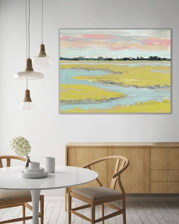 Pastel Paradise Canvas: 40x30"
