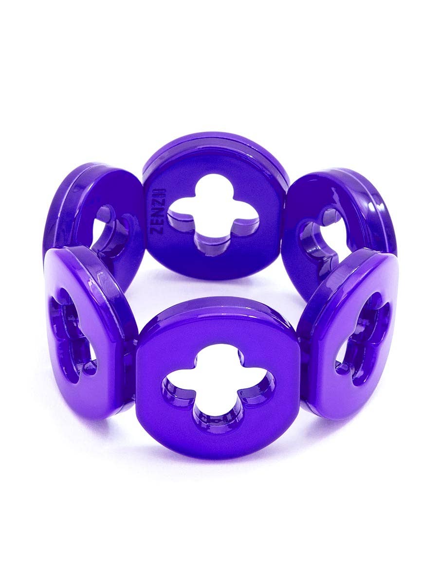 Resin Clover Bracelet: L.BLU