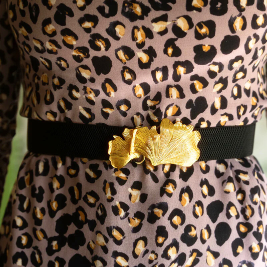 Black Interchangeable Stretch Belt Band – Flexible & Stylish: Black / XS