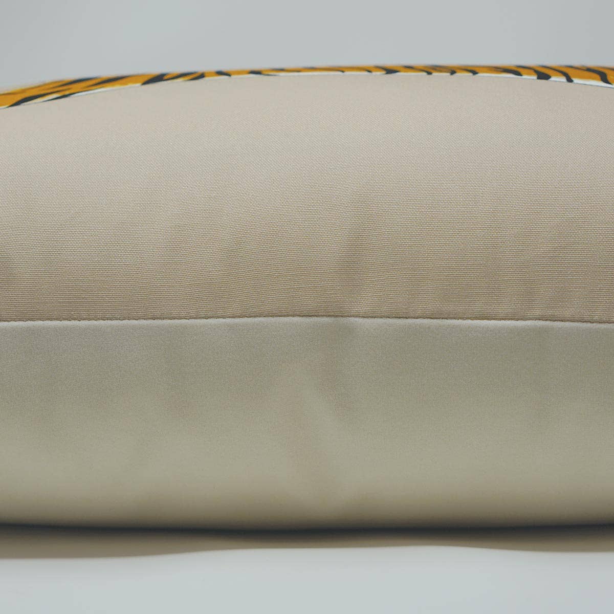 Tigris Lumbar Pillow in Tan