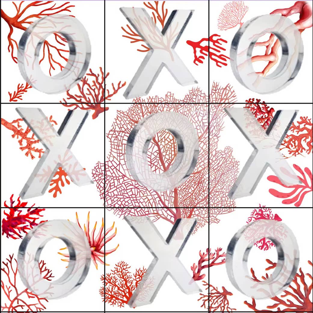 Game - Tic Tac Toe - Coral