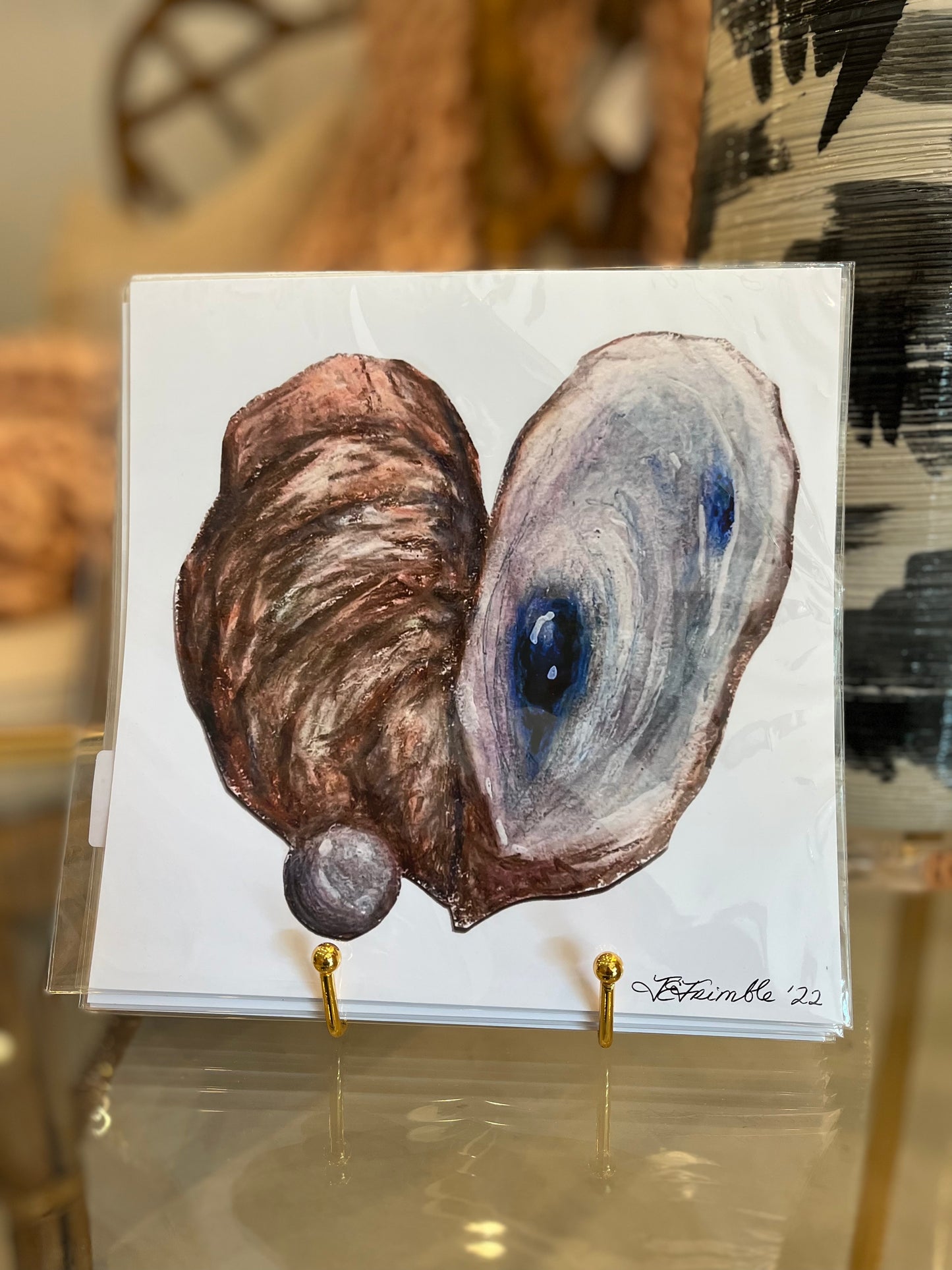 "Oyster & Pearl" Print