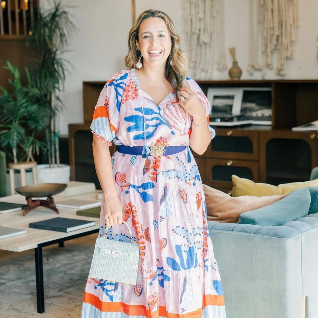 Gold Coral Belt Buckle