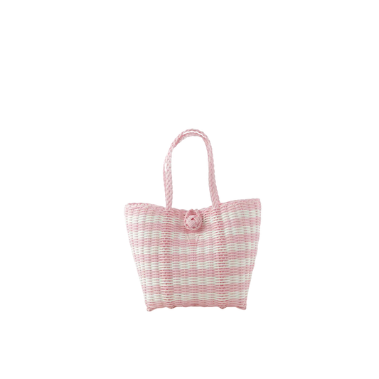 Mini Baby Pink Beach Bag