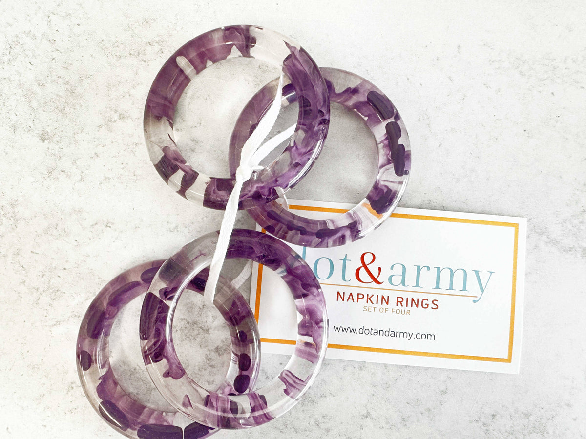 Acrylic Napkin Ring