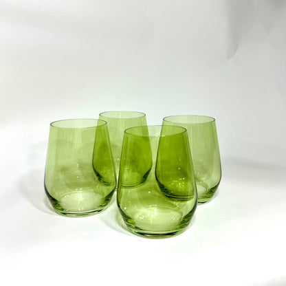 Matcha Green - Stemless Wineglass