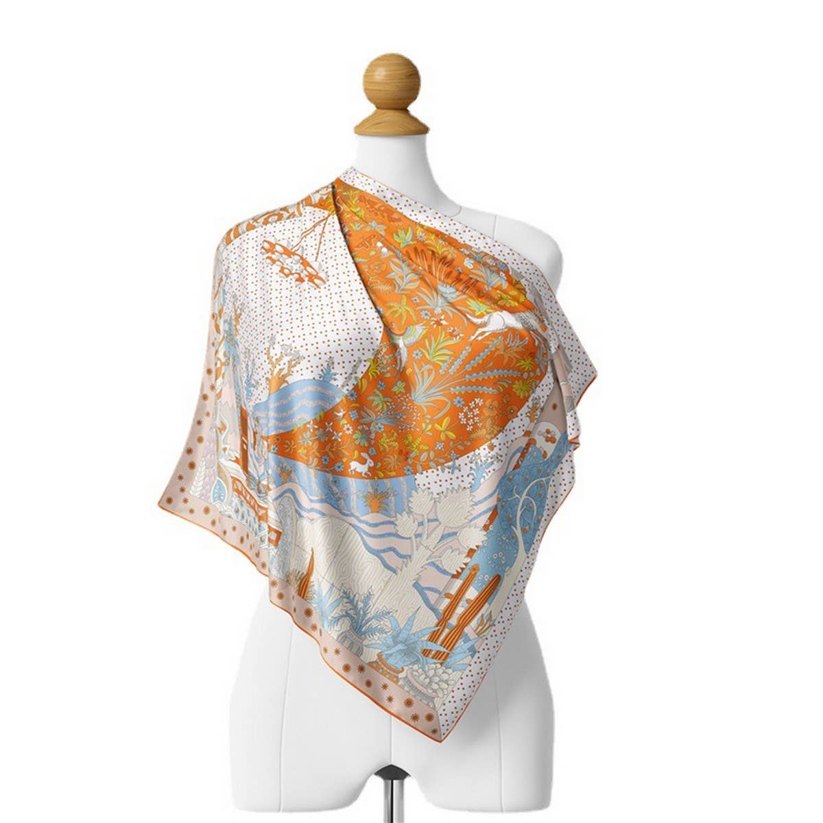 Silk Silk Scarf