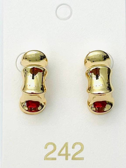 Chunky Bamboo Mini Hoops